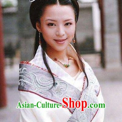 Traditional Chinese Qin Dynasty Princess Min Dai Hanfu Dress Ancient Imperial Concubine Replica Costume for Women