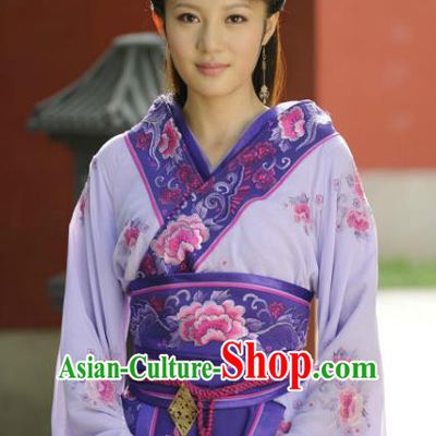 Traditional Chinese Warring States Period Yue Kingdom Beauty Xi Shi Hanfu Dress Embroidered Replica Costume for Women