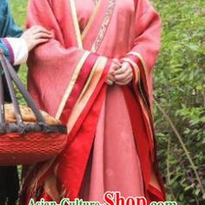 Traditional Chinese Ancient Chu Kingdom Princess Mi Yue Hanfu Dress Embroidered Replica Costume for Women