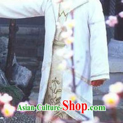 Traditional Chinese Ancient Chunqiu Period Jin State Prince Shen Sheng Replica Costume for Men