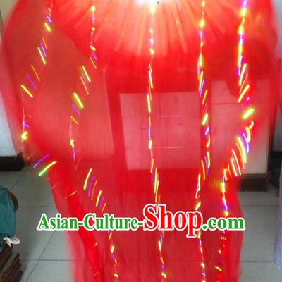 1.5 Meter Professional Stage Performance LED Dance Fans Dancing Fan Hands Props