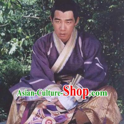 Ancient Chinese Tang Dynasty Emperor Replica Costume for Men
