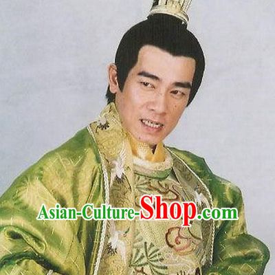 Ancient Chinese Tang Dynasty Emperor Dragon Robe Replica Costume for Men