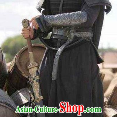 Ancient Chinese Han Dynasty General Knight-errant Replica Costume for Men