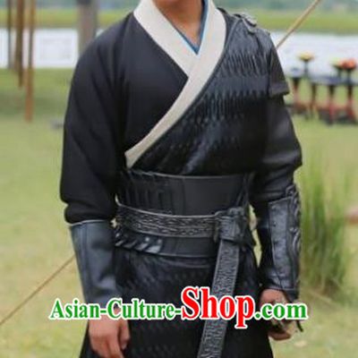Ancient Chinese Han Dynasty General Huai Tiansha Knight-errant Replica Costume for Men