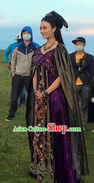 Traditional Chinese Ancient Costume Chu and Han Dynasties Hanfu Clothing