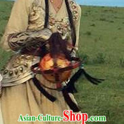 Chinese Ancient Han Dynasty Huns Empress Princess Jie You Replica Costume for Women