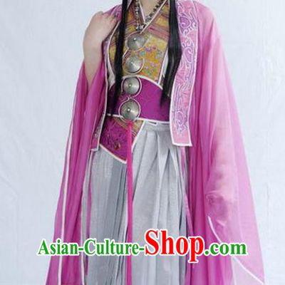 Chinese Ancient Chu Dynasty Consort Yu Replica Hanfu Dress Costume for Women