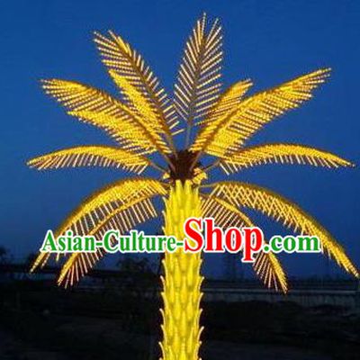 Traditional Handmade Coconut Palm Lanterns Electric LED Lights Lamps Lamp Decoration