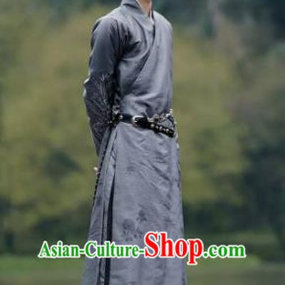 Untouchable Lovers Traditional Chinese Ancient Nobility Childe Costume Swordsman Knight-errant Rong Zhi Clothing for Men