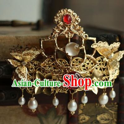 Traditional Chinese Ancient Handmade Phoenix Coronet Hair Stick Classical Hair Accessories Hairpins for Women