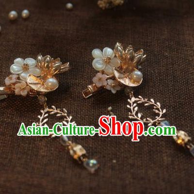 Traditional Chinese Ancient Hair Accessories Handmade Hair Stick Hanfu Hairpins for Women