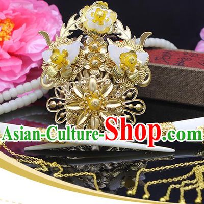 Chinese Ancient Hair Accessories Phoenix Coronet Hairpins Traditional Palace Lady Headwear for Women