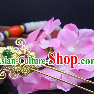 Chinese Ancient Hair Accessories Hanfu Hairpins Traditional Palace Lady Headwear for Women