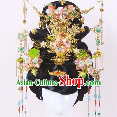Chinese Ancient Hair Accessories Complete Set Hanfu Hairpins Traditional Hair Clip Headwear for Women