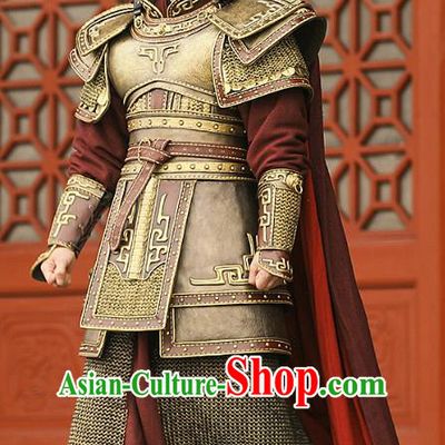 Nirvana in Fire II Chinese Ancient Southern and Northern Dynasties General Armour Swordsman Xiao Pingzhang Historical Costumes for Men