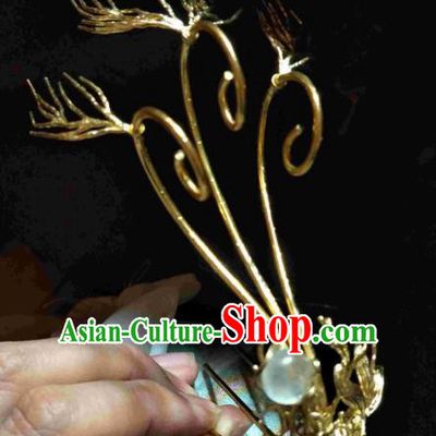 Chinese Traditional Ancient Hair Accessories Classical Hairpins Antlers Hair Stick Headwear for Women