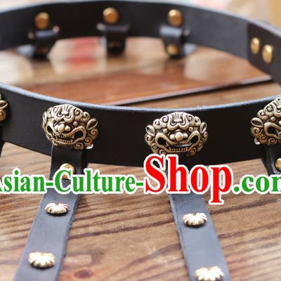Ancient Chinese Handmade Long Belt Set to Go with Long Robe