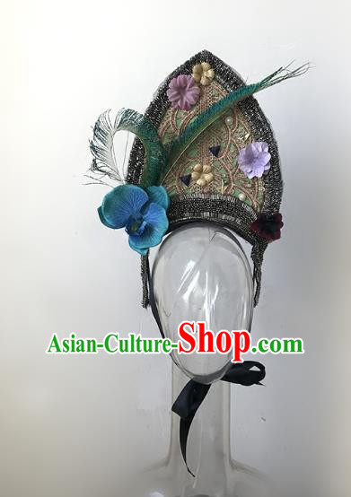 Top Performance Catwalks Headwear Halloween Cosplay Hair Accessories Mask Top Performance Catwalks Headwear Halloween Cosplay Hair Accessories Mask