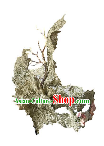 Top Performance Catwalks Headwear Halloween Cosplay Hair Accessories Mask Top Performance Catwalks Headwear Halloween Cosplay Hair Accessories Mask