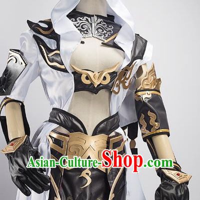 Traditional China Cosplay Swordsman Kawaler Costumes Chinese Ancient Knight-errant Clothing for Men