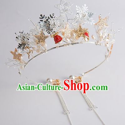 Baroque Bride Hair Accessories Princess Royal Crown Wedding Classical Imperial Crown for Women
