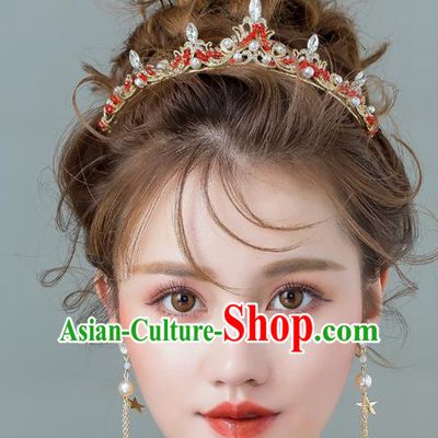 Baroque Bride Classical Hair Accessories Princess Royal Crown Wedding Imperial Crown for Women