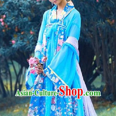 Chinese Traditional Princess Hanfu Dress Ancient Tang Dynasty Palace Lady Costume for Women