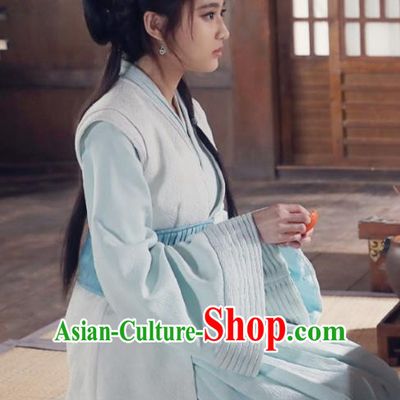 Chinese Ancient Nirvana in Fire Nobility Lady Lin Xi Hanfu Female Physician Replica Costume for Women