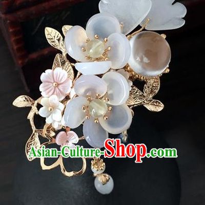 Traditional Handmade Chinese Ancient Classical Hair Accessories Hairpins Flowers Hair Stick for Women