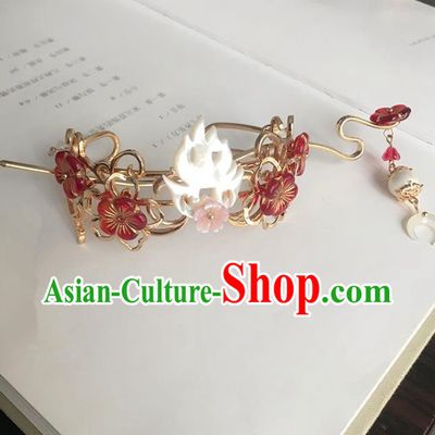 Traditional Handmade Chinese Ancient Classical Hair Accessories Hairdo Crown Hanfu Hairpins for Women