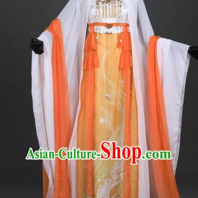 Chinese Ancient Princess Costume Cosplay Palace Lady Dress Hanfu Clothing for Women
