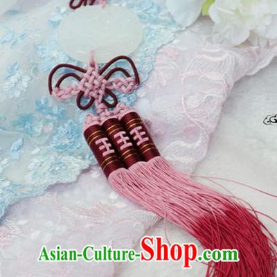 Chinese Traditional Handmade Waist Accessories Ancient Princess Jade Pendant for Women