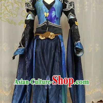 Chinese Ancient Cosplay Swordswoman Clothing Ming Dynasty Heroine Embroidered Costume and Boots for Women