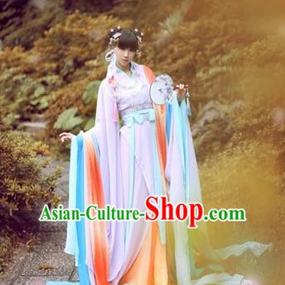 Chinese Ancient Costume Cosplay Princess Clothing Jin Dynasty Nobility Lady Hanfu Dress for Women