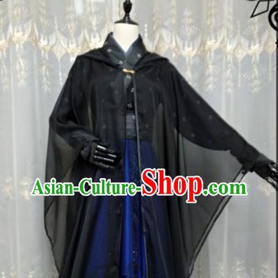 Chinese Ancient Nobility Childe Knight Costume Cosplay Swordsman Royal Highness Clothing for Men