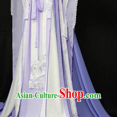 Chinese Ancient Cosplay Queen Costume Tang Dynasty Princess Embroidered Hanfu Dress for Women
