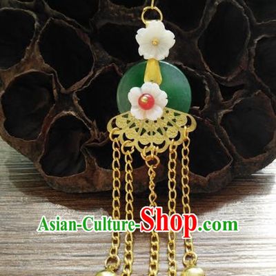 Chinese Handmade Accessories Hanfu Princess Eardrop Ancient Tassel Earrings for Women
