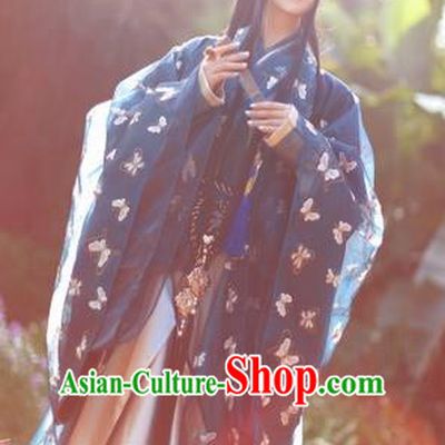 Ancient Chinese Cosplay Nobility Childe Embroidered Costume Jin Dynasty Prince Swordsman Clothing for Men