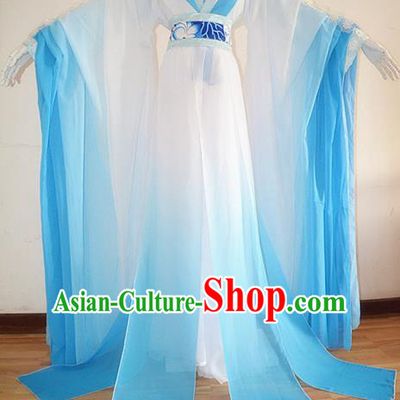 Chinese Ancient Cosplay Fairy White Hanfu Dress Traditional Tang Dynasty Princess Embroidered Costume for Women