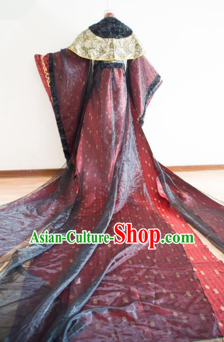 Chinese Ancient Swordsman Hanfu Han Dynasty Imperial Concubine Queen Embroidered Historical Costumes Chinese Ancient Swordsman Hanfu Han Dynasty Imperial Concubine Queen Embroidered Historical Costumes