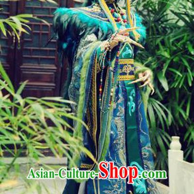 Chinese Ancient Cosplay Royal Highness Costume Han Dynasty Prince Swordsman Clothing for Men