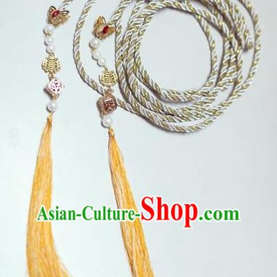 Chinese Ancient Handmade Waist Accessories Hanfu Waist Strap Waistband for Women