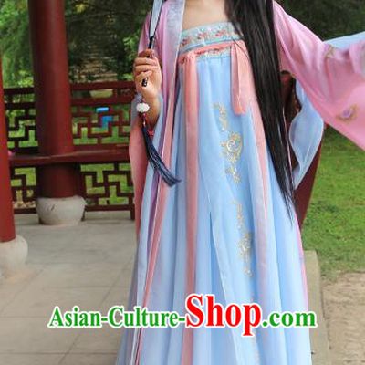 Chinese Traditional Tang Dynasty Imperial Concubine Hanfu Dress Ancient Fairy Clothing for Women