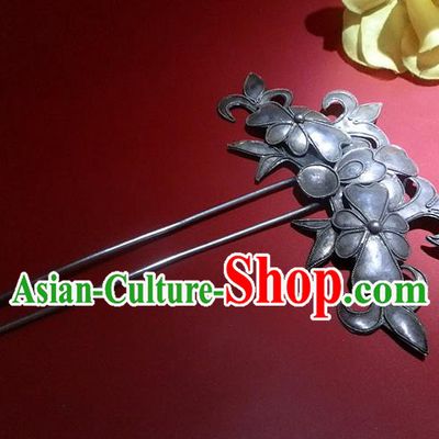 Chinese Traditional Miao Nationality Hair Accessories Hairpins Hair Clip for Women