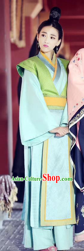 Traditional Chinese Ancient Costume Qin Dynasty Hanfu Clothing Traditional Chinese Ancient Costume Qin Dynasty Hanfu Clothing