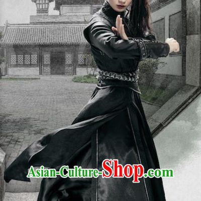 Chinese Ancient Female Swordsman Clothing Chivalrous Women Knight Historical Costume