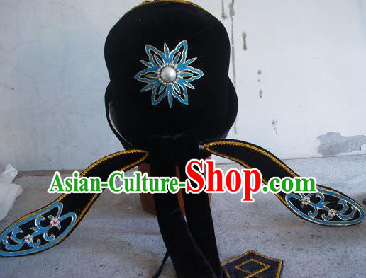Traditional China Beijing Opera Costume Gifted Scholar Embroidered Robe and Hat Ancient Chinese Peking Opera Embroidery Clothing Traditional China Beijing Opera Costume Gifted Scholar Embroidered Robe and Hat Ancient Chinese Peking Opera Embroidery Clothing