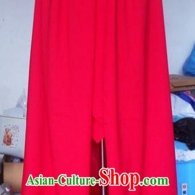 Chinese Traditional Beijing Opera Young Lady Costumes China Peking Opera Diva Red Cloak for Adults