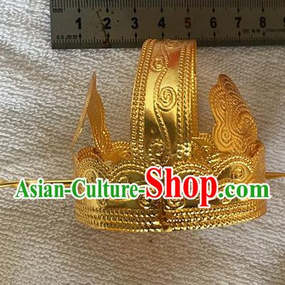 Chinese Traditional Ancient Prince Hairdo Crown Hairpins Hair Accessories for Men
